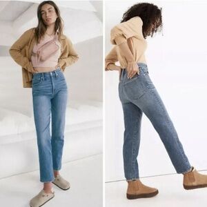 Madewell Petite Perfect Vintage Jean in Belbury Wash, 27P